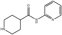 N-(吡啶-2-基)哌啶-4-甲酰胺 结构式