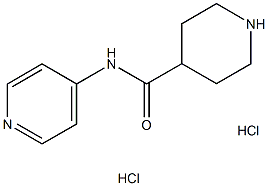 N-pyridin-4-ylpiperidine-4-carboxamide dihydrochloride Structure