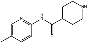 PIPERIDINE-4-CARBOXYLIC ACID (5-METHYL-PYRIDIN-2-YL)-AMIDE Structure