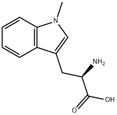 1-甲基-D-色氨酸, 110117-83-4, 结构式
