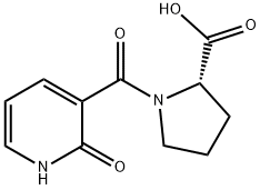 1-(3-Pyridinylcarbonyl)proline 结构式