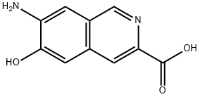 3-이소퀴놀린카르복실산,7-아미노-6-히드록시-(9CI)