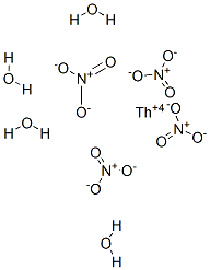 THORIUMNITRATETETRAHYDRATE 化学構造式
