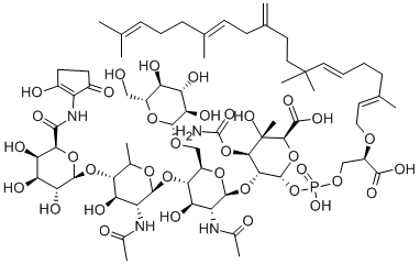 黄霉素, 11015-37-5, 结构式