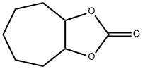 4H-Cyclohepta-1,3-dioxol-2-one,  hexahydro- 结构式