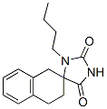 3'-Butylspiro[tetralin-2,4'-imidazolidine]-2',5'-dione,110176-42-6,结构式