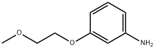 3-(2-甲氧基乙氧基)苯胺, 110178-35-3, 结构式