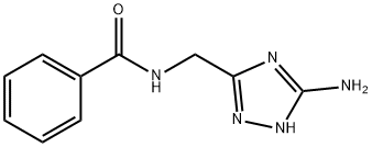 N-[(5-氨基-2H-1,2,4-三唑-3-基)甲基]苯甲酰胺,110181-51-6,结构式