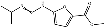 2-Furancarboxylicacid,5-[[[(1-methylethyl)amino]methylene]amino]-,methyl Structure