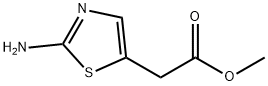 (2-氨基噻唑-5-基)乙酸甲酯,110295-93-7,结构式