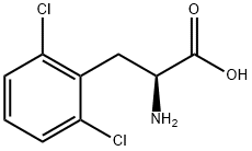 2,6-二氯-DL-苯丙氨酸 结构式