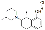 1-Naphthalenol, 7-(dipropylamino)-5,6,7,8-tetrahydro-8-methyl-, hydroc hloride, (7S-cis)- Structure