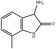 3-AMINO-7-METHYL-1,3-DIHYDRO-2H-INDOL-2-ONE,1103265-45-7,结构式