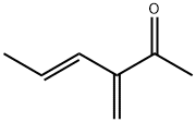 4-Hexen-2-one, 3-methylene-, (E)- (9CI) Struktur