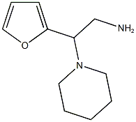 2-(2-FURYL)-2-PIPERIDIN-1-YLETHANAMINE, 110358-80-0, 结构式