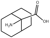 9-AMINO-9-BICYCLO[3.3.1]NONANECARBOXYLIC ACID 化学構造式