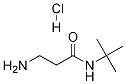 3-aMino-N-tert-butylpropanaMide hydrochloride Structure
