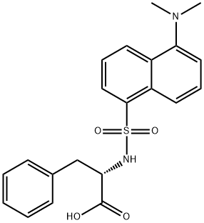 ダンシル-L-フェニルアラニン 化学構造式