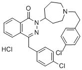 110406-41-2 1(2H)-Phthalazinone, 2-(1-(2-(4-chlorophenyl)ethyl)hexahydro-1H-azepin -4-yl)-4-((4-chlorophenyl)methyl)-, monohydrochloride
