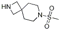 2,7-Diazaspiro[3.5]nonane, 7-(Methylsulfonyl)- 结构式