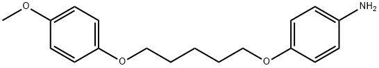 4-[5-(4-methoxyphenoxy)pentoxy]aniline|