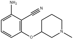 1104467-66-4 2-氨基-6-[(1-甲基-3-哌啶基)氧基]苯腈