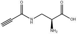 L-Alanine, 3-[(1-oxo-2-propynyl)amino]- (9CI) Structure