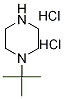 1-tert-Butylpiperazine dihydrochloride,110469-59-5,结构式