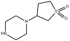 1-(1,1-디옥시도테트라히드로-3-티에닐)피페라진(SALTDATA:2HCl)