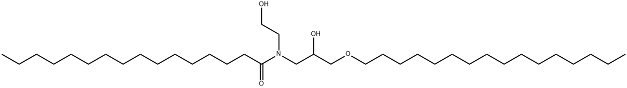 Hexadecanamide, N-3-(hexadecyloxy)-2-hydroxypropyl-N-(2-hydroxyethyl)-