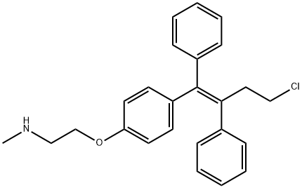 N-desmethyltoremifene Struktur