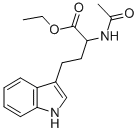 N-ACETYL-D,L-HOMOTRYPTOPHAN, ETHYL ESTER Struktur