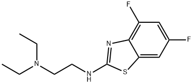 N'-(4,6-Difluoro-1,3-benzothiazol-2-yl)-N,N-diethylethane-1,2-diamine Structure