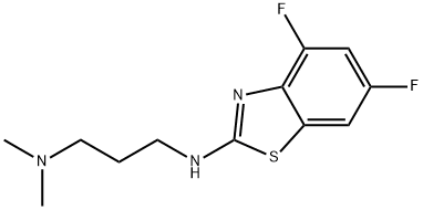 N'-(4,6-Difluoro-1,3-benzothiazol-2-yl)-N,N-dimethylpropane-1,3-diamine Structure