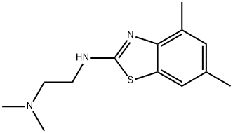 N'-(4,6-Dimethyl-1,3-benzothiazol-2-yl)-N,N-dimethylethane-1,2-diamine Structure