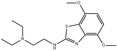 N1-(4,7-DIMETHOXYBENZO[D]THIAZOL-2-YL)-N2,N2-DIETHYLETHANE-1,2-DIAMINE,1105188-34-8,结构式