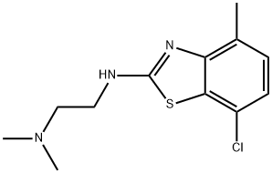 N'-(7-Chloro-4-methyl-1,3-benzothiazol-2-yl)-N,N-dimethylethane-1,2-diamine Structure