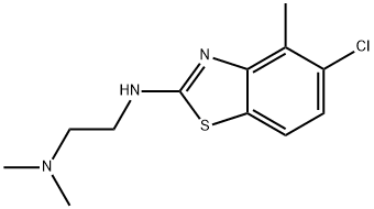 N'-(5-Chloro-4-methyl-1,3-benzothiazol-2-yl)-N,N-dimethylethane-1,2-diamine Structure