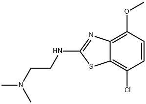 N'-(7-Chloro-4-methoxy-1,3-benzothiazol-2-yl)-N,N-dimethylethane-1,2-diamine Structure