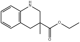 Ethyl 3-methyl-1,2,3,4-tetrahydro-3-quinolinecarboxylate, 1105193-12-1, 结构式