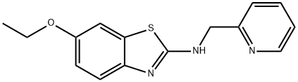 6-Ethoxy-N-(pyridin-2-ylmethyl)-1,3-benzothiazol-2-amine Struktur