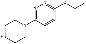 3-Ethoxy-6-piperazin-1-ylpyridazine Structure