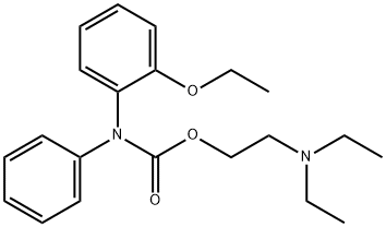 110529-81-2 (o-Ethoxyphenyl)phenylcarbamic acid 2-(diethylamino)ethyl ester