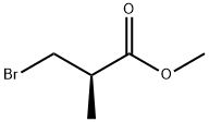 (R)-(+)-3-ブロモイソ酪酸メチル 化学構造式