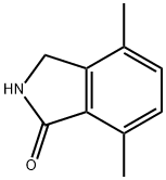 4,7-二甲基异吲哚啉-1-酮,110568-66-6,结构式