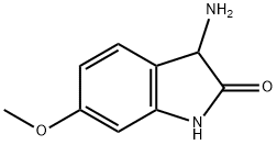 3-AMINO-6-METHOXY-1,3-DIHYDRO-2H-INDOL-2-ONE Structure