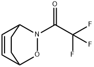 2-Oxa-3-azabicyclo[2.2.2]oct-5-ene, 3-(trifluoroacetyl)- (9CI) 结构式