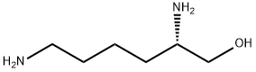 1-HEXANOL, 2,6-DIAMINO-, (2S)- Struktur