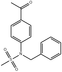 N-(4-Acetyl-phenyl)-N-benzyl-methanesulfonamide|N-(4-Acetyl-phenyl)-N-benzyl-methanesulfonamide