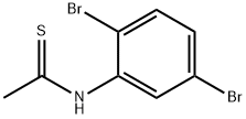 N-(2,5-Dibromo-phenyl)-thioacetamide 化学構造式